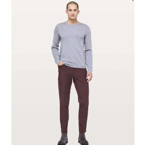 Lululemon Men's ABC Pant Classic in Black Plum Inseam 36" Sz 30